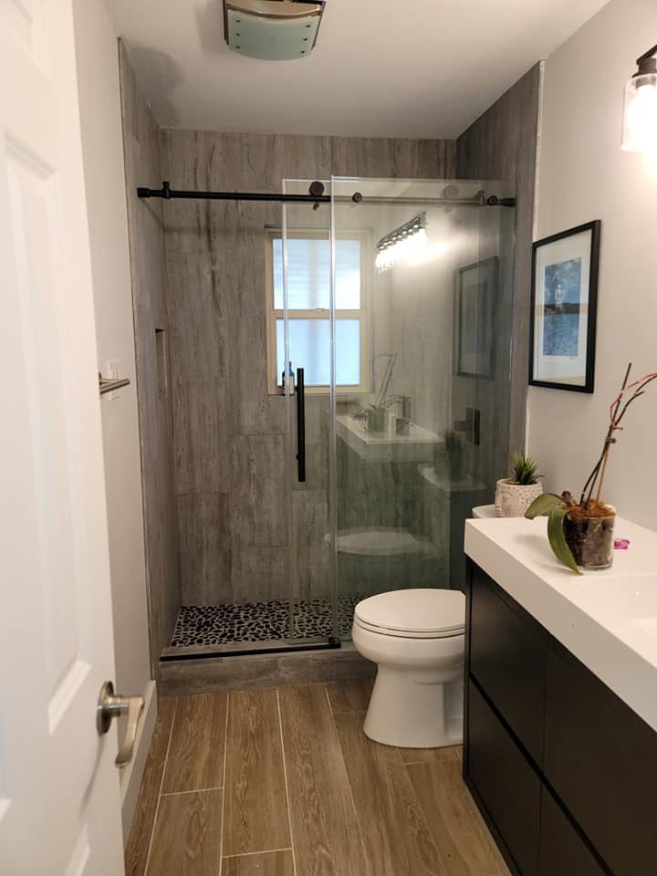 Master bathroom remodel